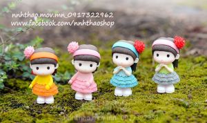 Tượng chibi trang trí tiều cảnh, mô hình